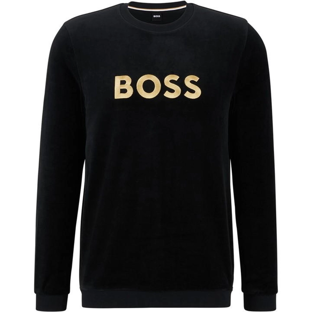 Hugo Boss Velour Sweatshirt 10169063 04 - Black